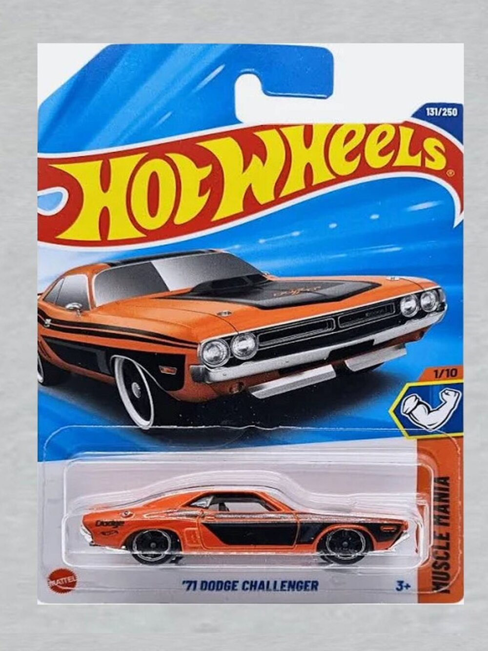 HOT WHEELS '71 Dodge Challenger ORANGE
